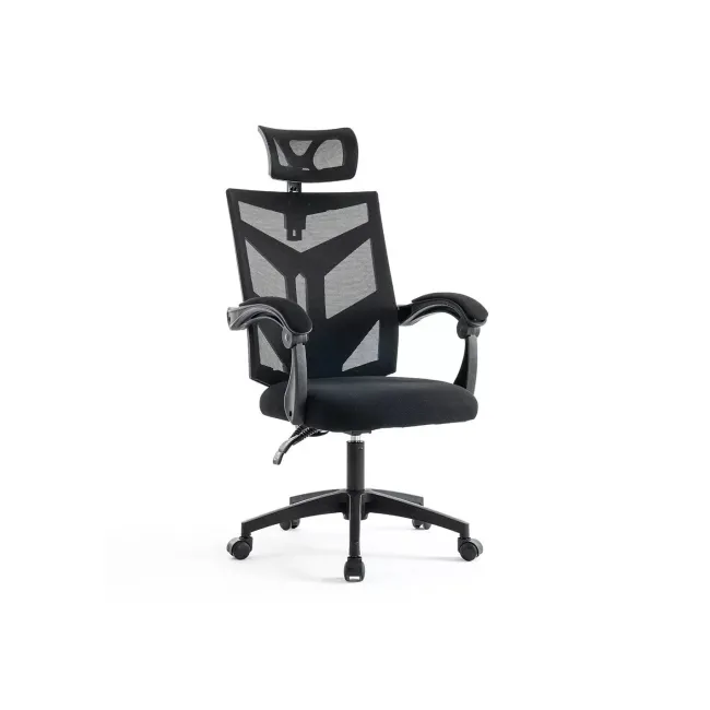 Scaun birou mesh OFF434, ergonomic, rabatabil, cu tetiera, respirabil,100 kg DRM10578