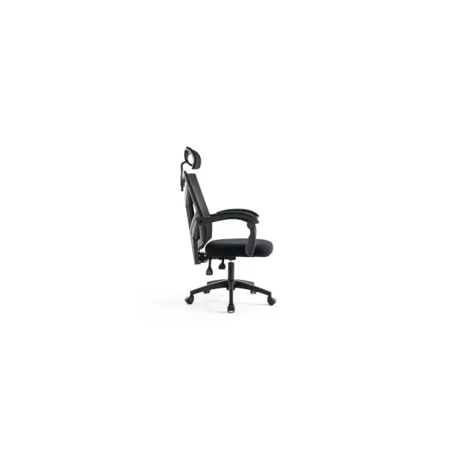 Scaun birou mesh OFF434, ergonomic, rabatabil, cu tetiera, respirabil,100 kg DRM10578