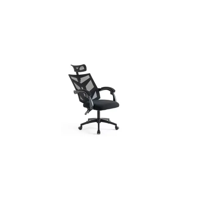 Scaun birou mesh OFF434, ergonomic, rabatabil, cu tetiera, respirabil,100 kg DRM10578