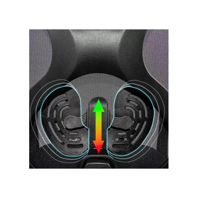 Scaun birou mesh off636, ergonomic, suport lombar, tetiera reglabila, mecanism asincron,100 kg drm10575