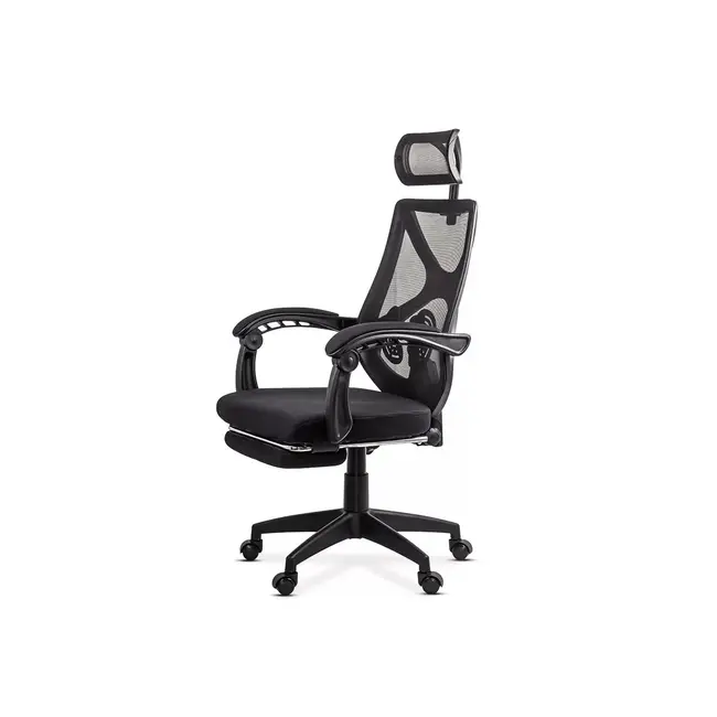 Scaun birou mesh off636, ergonomic, suport lombar, tetiera reglabila, mecanism asincron,100 kg drm10575