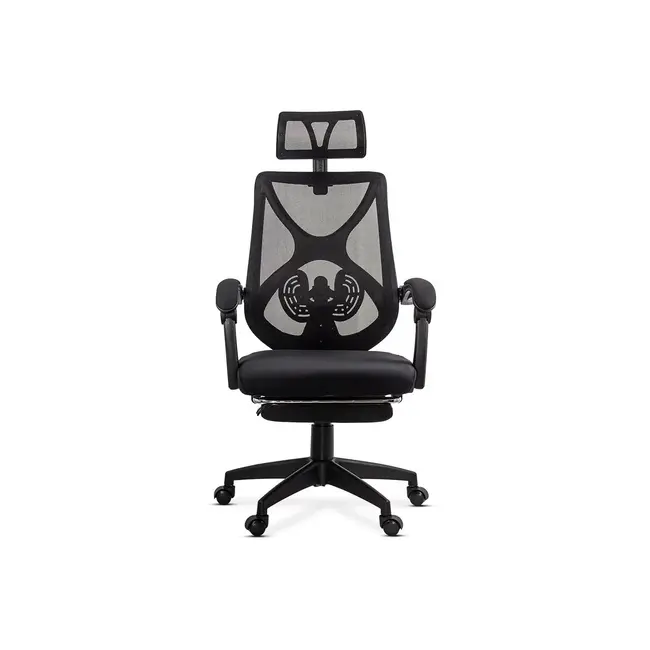 Scaun birou mesh off636, ergonomic, suport lombar, tetiera reglabila, mecanism asincron,100 kg drm10575