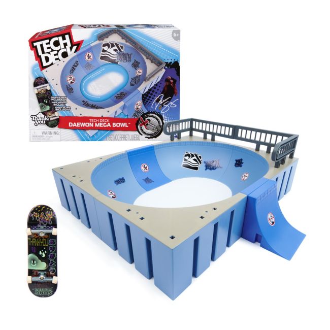 TECH DECK SET DE RAMPE DAEWON MEGA BOWL VIV6066909