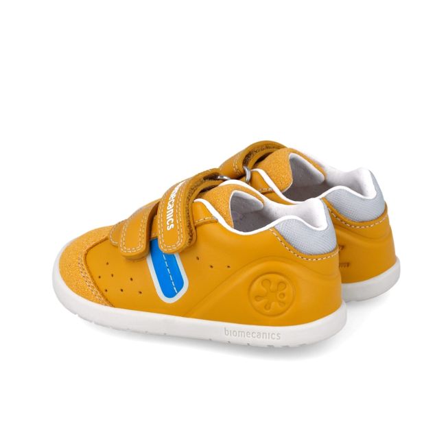 Adidasi Primii Pasi pentru Copii Biomecanics 252162, galben (Marime: 20 (12,2-12,7 cm)) JEM252162-B-20