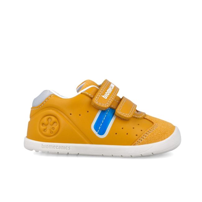 Adidasi Primii Pasi pentru Copii Biomecanics 252162, galben (Marime: 24 (14,8-15,4 cm)) JEM252162-B-24