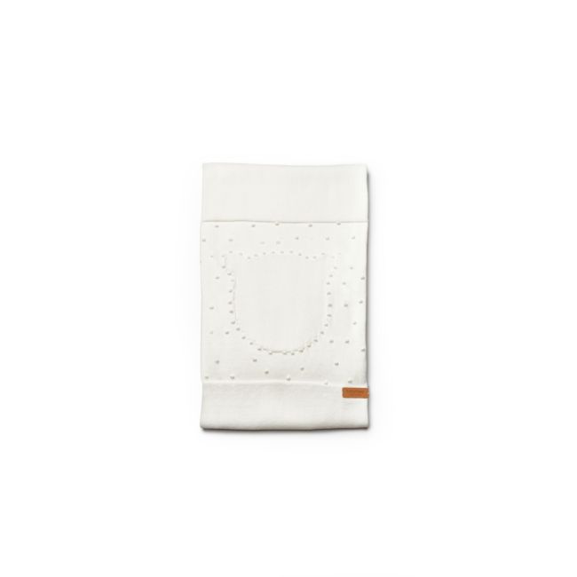 Paturica cu ursulet pentru nou nascut, 100% bumbac organic, TeddyBear, BabyCosy, ecru JEMBC-CSY8131