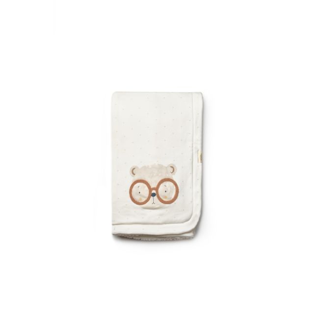 Paturica pentru nou nascut, 100% bumbac organic, TeddyBear, BabyCosy JEMBC-CSY8130