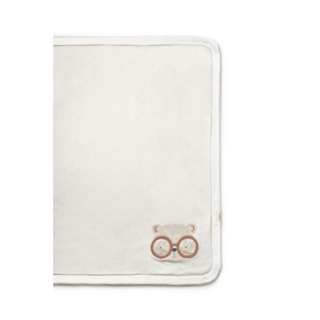Paturica pentru nou nascut, 100% bumbac organic, TeddyBear, BabyCosy JEMBC-CSY8130