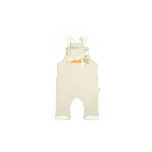 Salopeta cu bretele Rabbit, BabyCosy, 100% bumbac organic (Marime: 9-12 luni) JEMBC-CSY2019-9