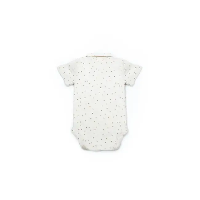 Set 2 body-uri cu guler TeddyBear, BabyCosy, 100% bumbac (Marime: 6-9 luni) JEMBC-CSYM7100-6