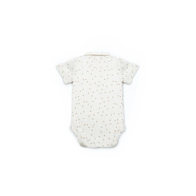 Set 2 body-uri cu guler TeddyBear, BabyCosy, 100% bumbac (Marime: 9-12 luni) JEMBC-CSYM7100-9