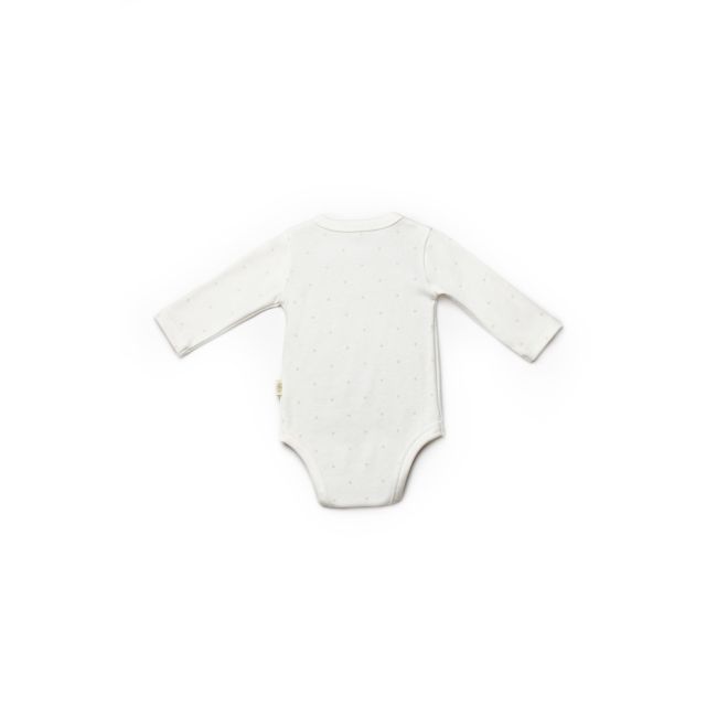 Set 2 body-uri cu maneca lunga petrecute, TeaddyBear, BabyCosy (Marime: 6-9 luni) JEMBC-CSY8103-6
