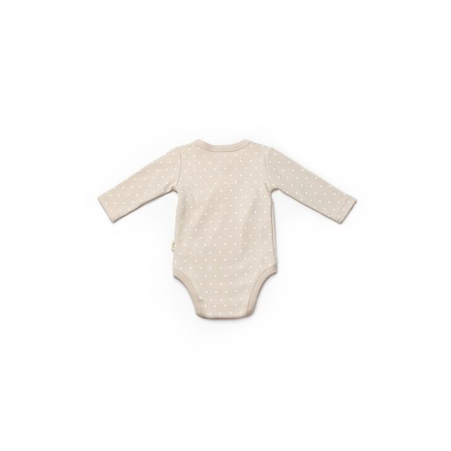 Set 2 body-uri cu maneca lunga petrecute, TeaddyBear, BabyCosy (Marime: 6-9 luni) JEMBC-CSY8103-6