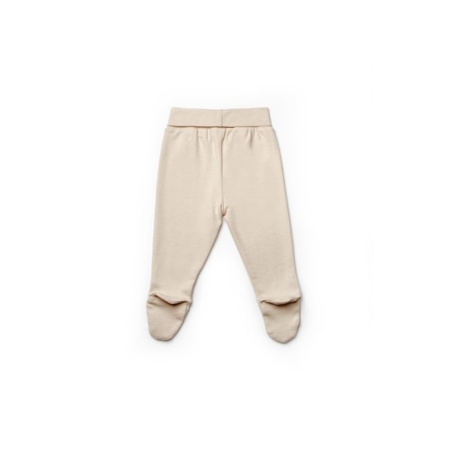 Set 2 pantaloni cu botosei bebe TeddyBear, BabyCosy, 100% bumbac organic (Marime: 0-3 Luni) JEMBC-CSY8104-0