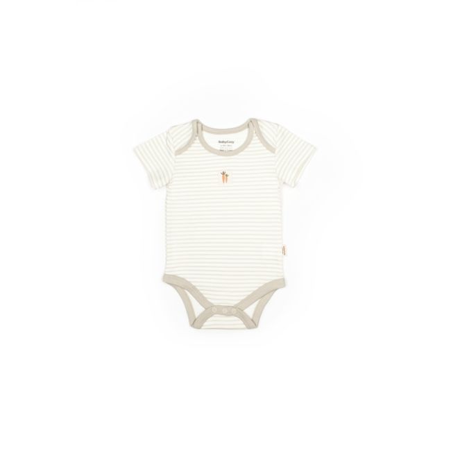 Set 3 body Rabbit, BabyCosy, 100% bumbac (Marime: 0-3 Luni) JEMBC-CSY5764-0
