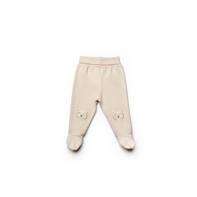 Set 3 piese: body, pantaloni si caciulita TeddyBear, BabyCosy, 100% bumbac (Marime: 6-9 luni) JEMBC-CSY8113-6