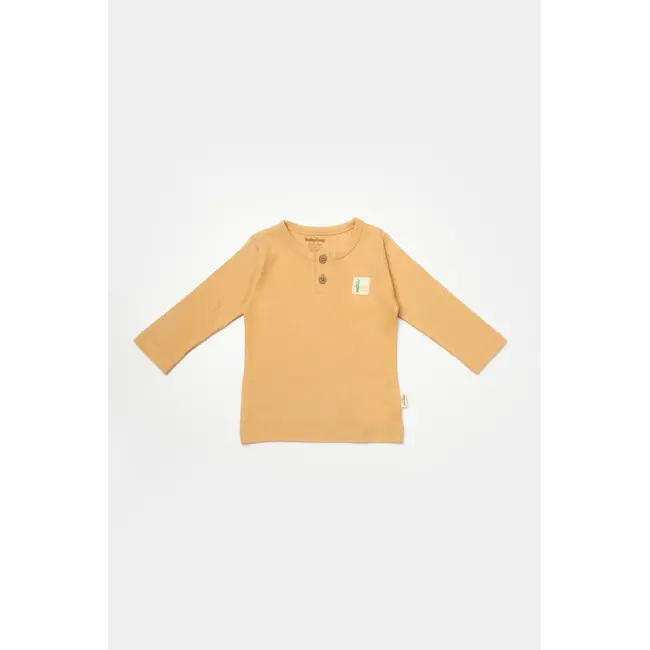 Set 3 piese:bluza, pantaloni si caciulita Bamboo, maro, BabyCosy, 50% bumbac+50%bambus (Marime: 3-6 Luni) JEMBC-CSYB9003-3