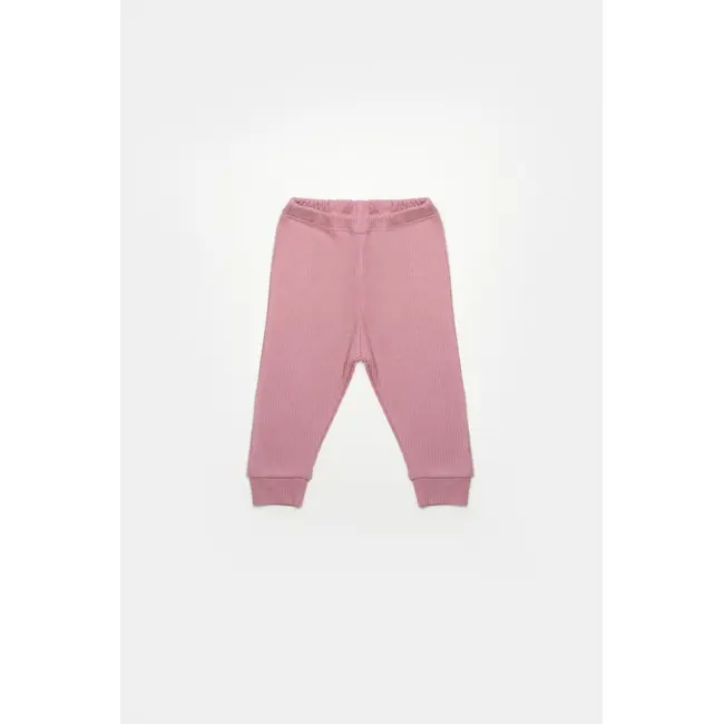Set 3 piese:bluza, pantaloni si caciulita Bamboo, roz inchis, BabyCosy, 50% bumbac+50%bambus (Marime: 3-6 Luni) JEMBC-CSYB9000-3