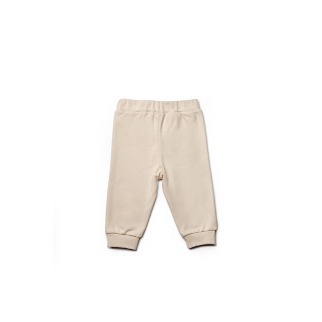 Set bluzita si pantaloni TeddyBear, 100%bumbac organic, BabyCosy (Marime: 9-12 luni) JEMBC-CSY8112-9