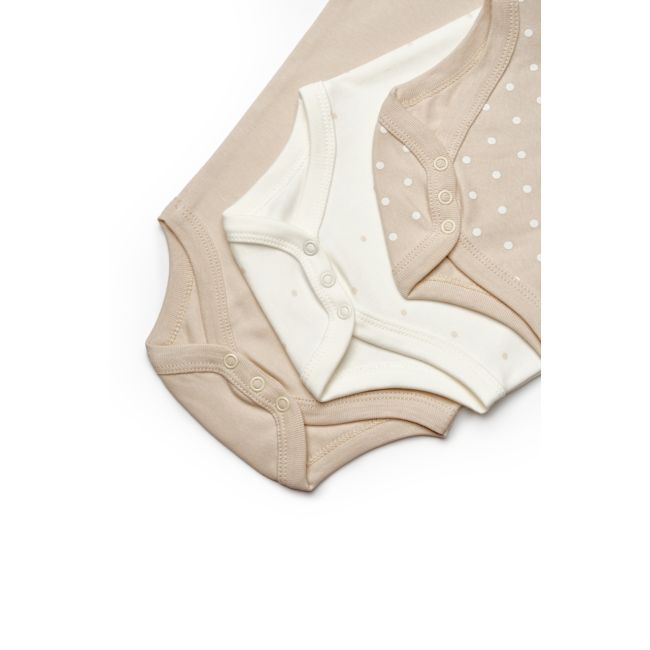 Set de 3 body TeddyBear, BabyCosy, 100% bumbac (Marime: 18-24 Luni) JEMBC-CSY8122-18