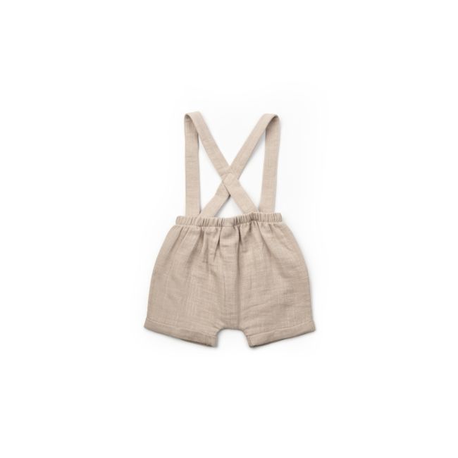 Set tricou, salopeta si sapca TeddyBear, 100% bumbac organic, BabyCosy (Marime: 9-12 luni) JEMBC-CSYM7102-9