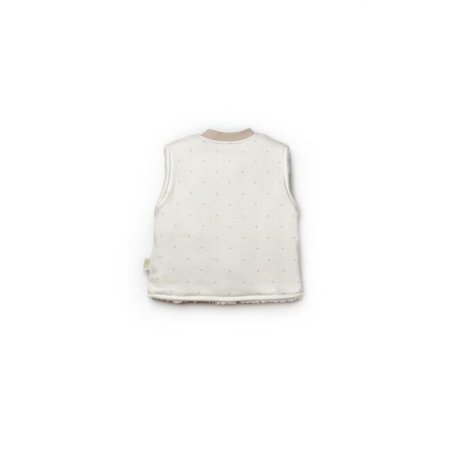 Vesta TeddyBear, ecru, BabyCosy (Marime: 6-9 luni) JEMBC-CSY8117-6