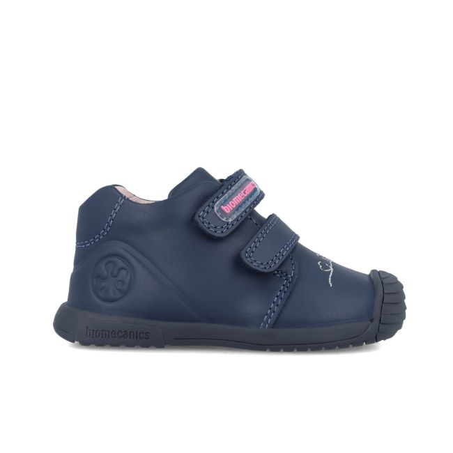 Adidasi Primii Pasi pentru Copii Biomecanics 241106, albastru (Marime: 18 (10,8-11,5 cm)) JEM241106-A-18