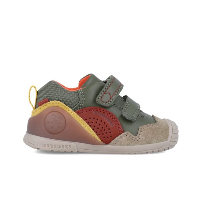Adidasi Primii Pasi pentru Copii Biomecanics 241120 verde (Marime: 19 (11,6-12,1 cm)) JEM241120-B-19