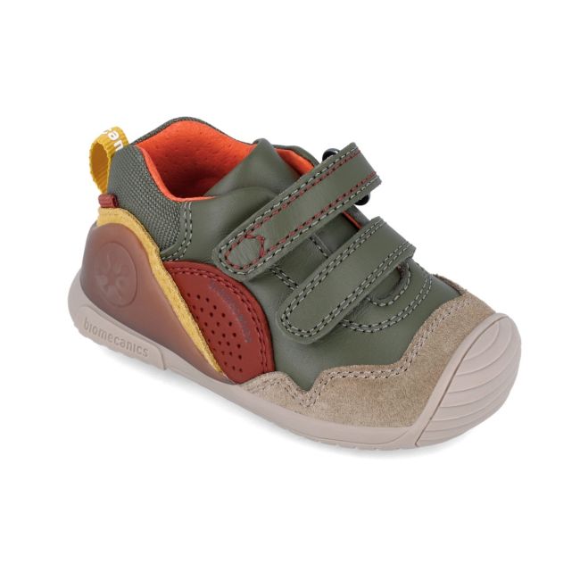 Adidasi Primii Pasi pentru Copii Biomecanics 241120 verde (Marime: 19 (11,6-12,1 cm)) JEM241120-B-19