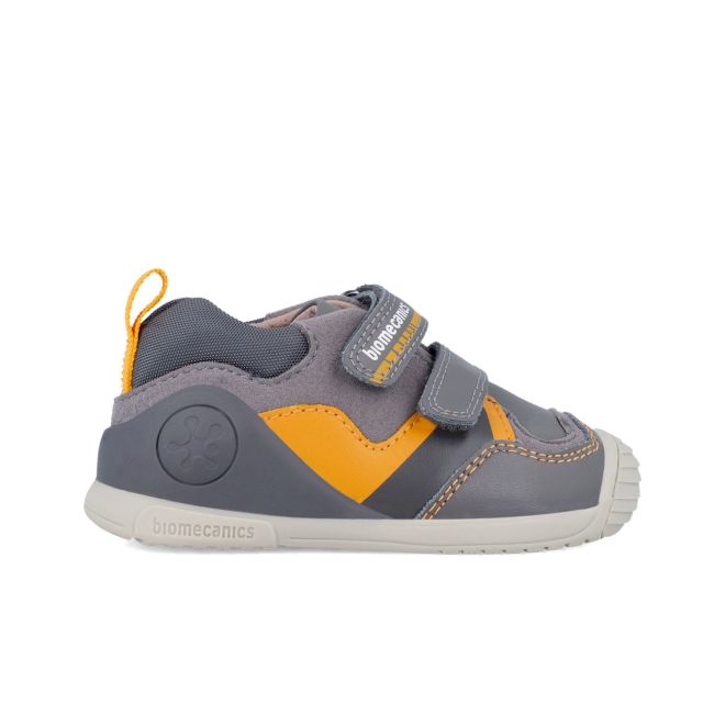 Adidasi Primii Pasi pentru Copii Biomecanics 241122 gri (Marime: 18 (10,8-11,5 cm)) JEM241122-B-18
