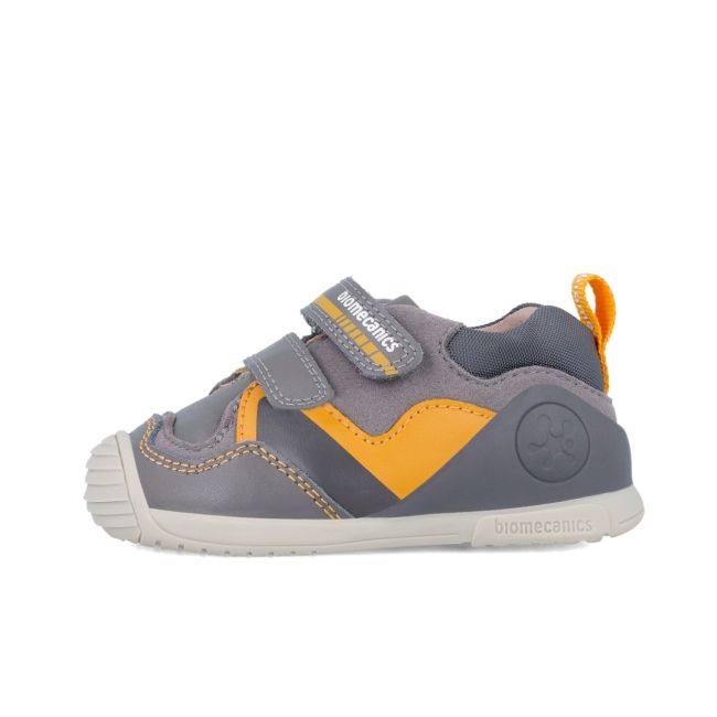 Adidasi Primii Pasi pentru Copii Biomecanics 241122 gri (Marime: 18 (10,8-11,5 cm)) JEM241122-B-18