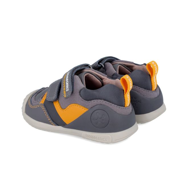 Adidasi Primii Pasi pentru Copii Biomecanics 241122 gri (Marime: 20 (12,2-12,7 cm)) JEM241122-B-20