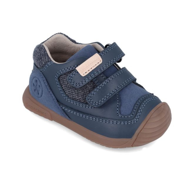 Adidasi Primii Pasi pentru Copii Biomecanics 241127 bleumarin (Marime: 21 (12,8-13,4 cm)) JEM241127-A-21