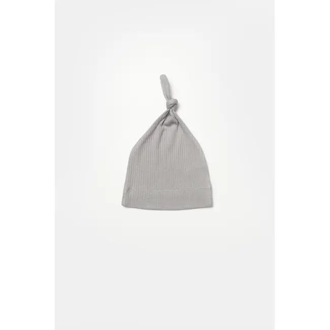 Set 3 piese:bluza, pantaloni si caciulita Bamboo, gri, BabyCosy, 50% bumbac+50%bambus (Marime: 18-24 Luni) JEMBC-CSYB9005-18