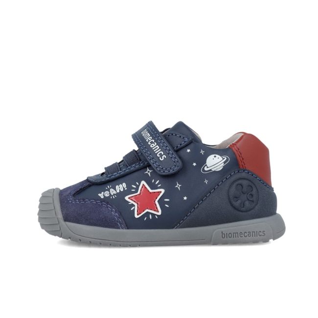 Adidasi Primii Pasi pentru Copii Biomecanics 241129 bleumarin (Marime: 21 (12,8-13,4 cm)) JEM241129-A-21