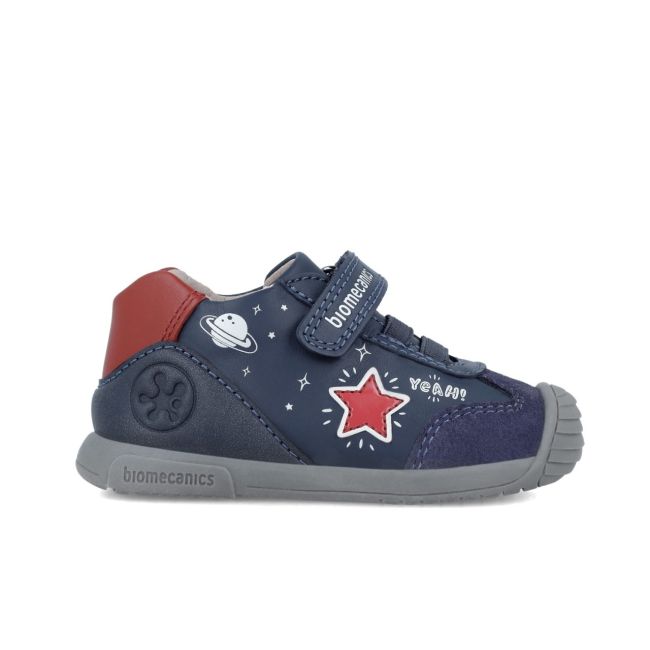 Adidasi Primii Pasi pentru Copii Biomecanics 241129 bleumarin (Marime: 21 (12,8-13,4 cm)) JEM241129-A-21