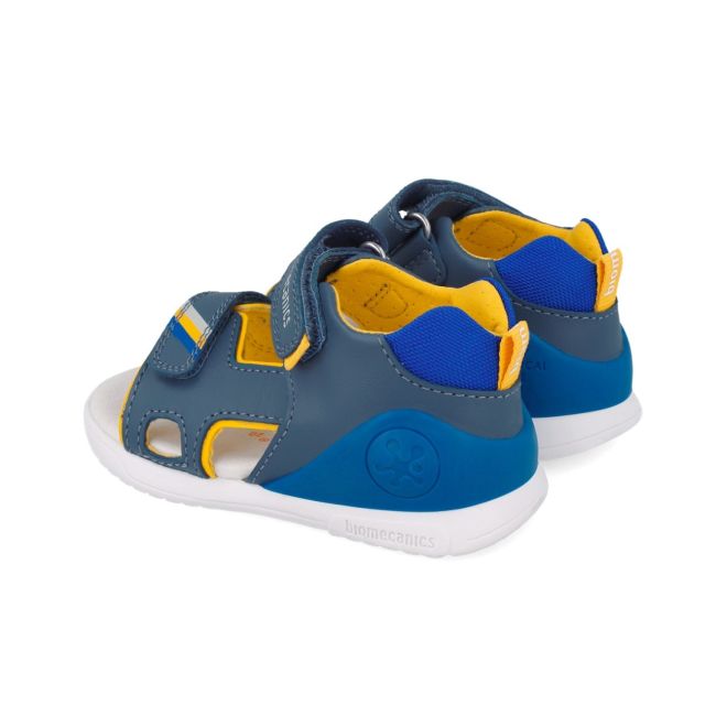 Sandale Primii Pasi pentru Copii Biomecanics 25147, albastru (Marime: 24 (14,8-15,4 cm)) JEM252147-A-24