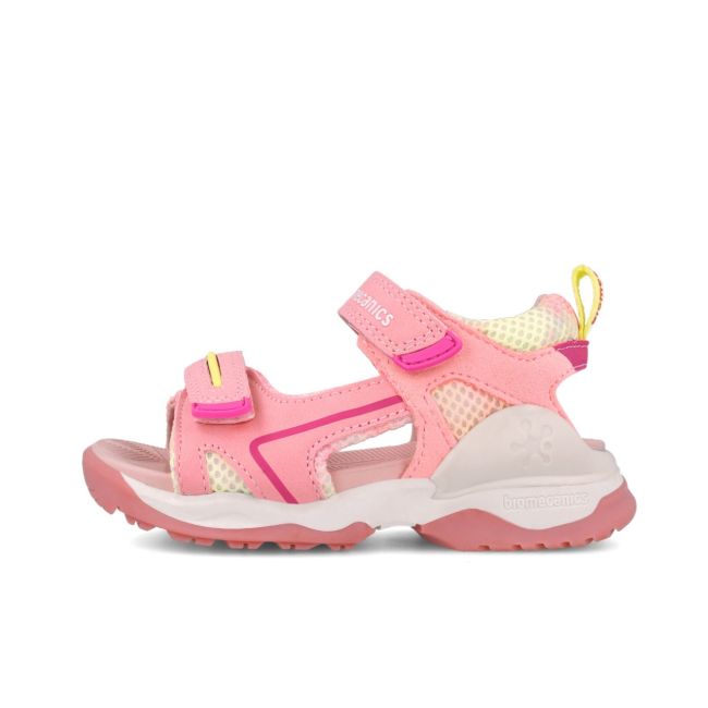 Sandale din piele pentru copii, Biomecanics, 252246, corai (Marime: 24 (14,8-15,4 cm)) JEM252246-B-24