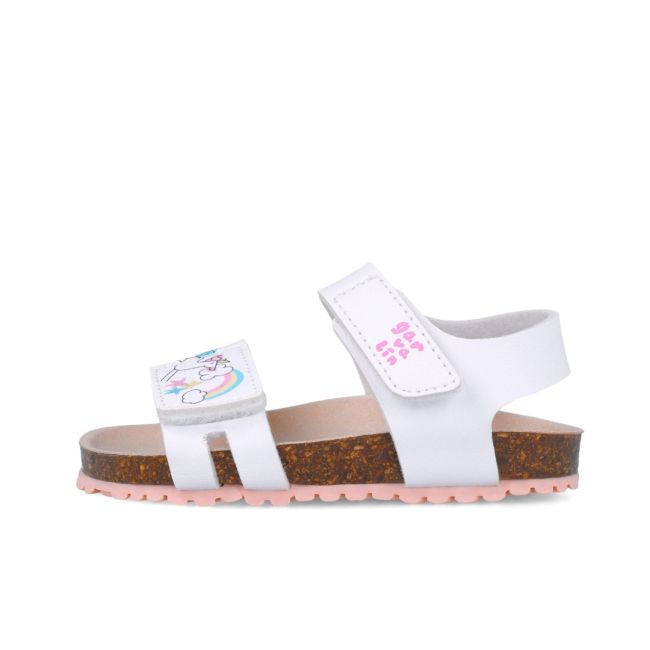 Sandale pentru copii Unicorni, Garvalin, 252462, alb (Marime: 30 (18,8-19,4 cm)) JEM252462-B-30