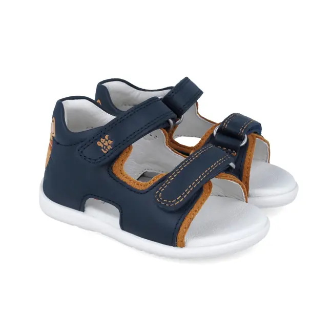 Sandale pentru copii leusor, Garvalin, 252317, bleumarin (Marime: 18 (10,8-11,5 cm)) JEM252317-A-18