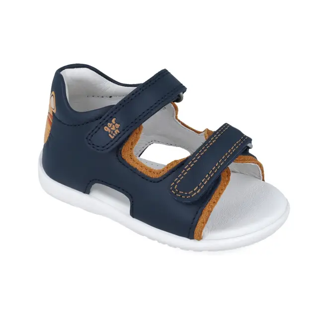 Sandale pentru copii leusor, Garvalin, 252317, bleumarin (Marime: 18 (10,8-11,5 cm)) JEM252317-A-18