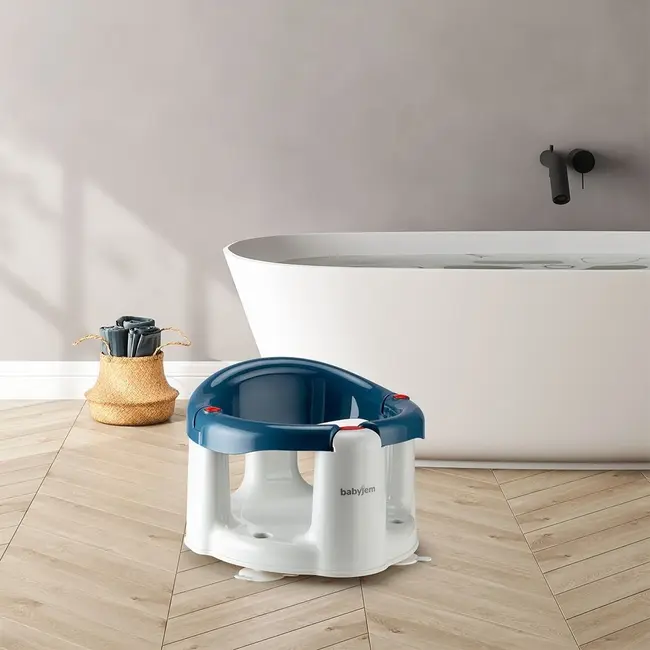 Scaun de baie bebelusi Bath and Feeding BabyJem, albastru JEMbj_636b