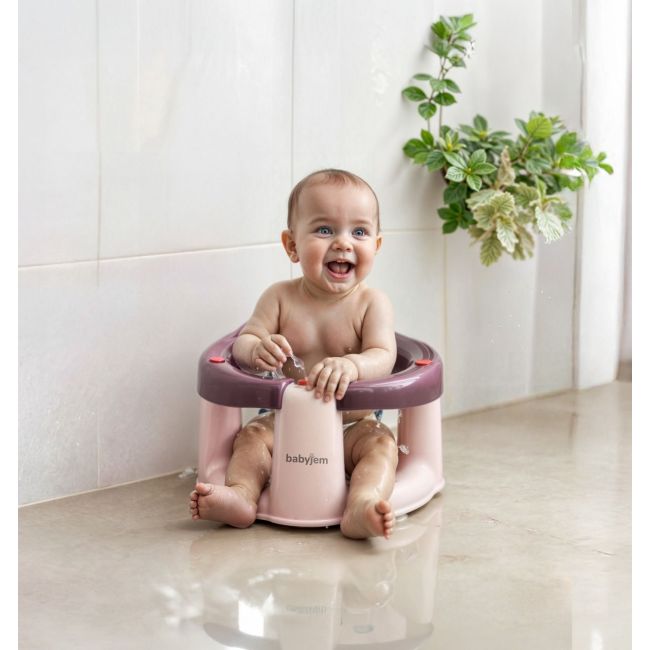 Scaun de baie bebelusi Bath and Feeding BabyJem, mov JEMbj_636m