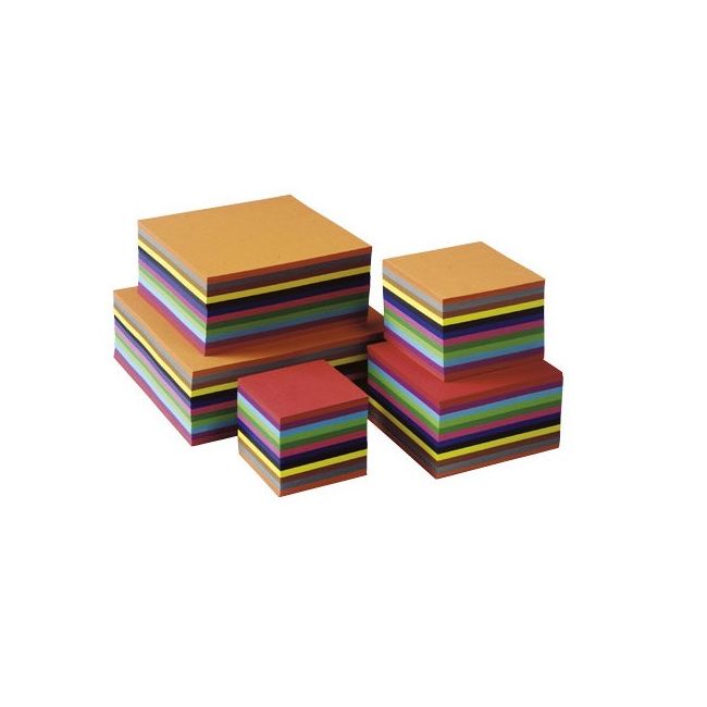 Set 480 coli pliabile colorate 16 x 16 cm - heutink - okee084037