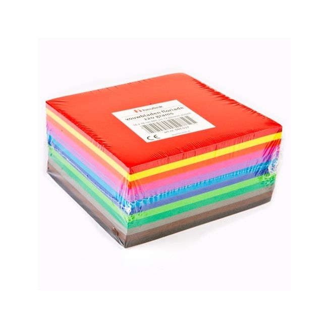Set 480 coli pliabile colorate 16 x 16 cm - heutink - okee084037