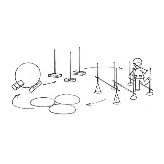 Set de motricitate a - active play - okeitv102