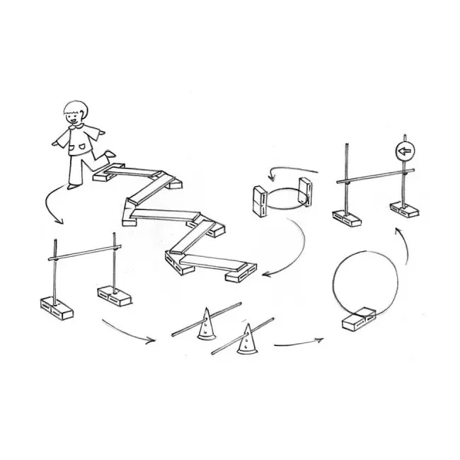 Set de motricitate e - active play - okeitv106