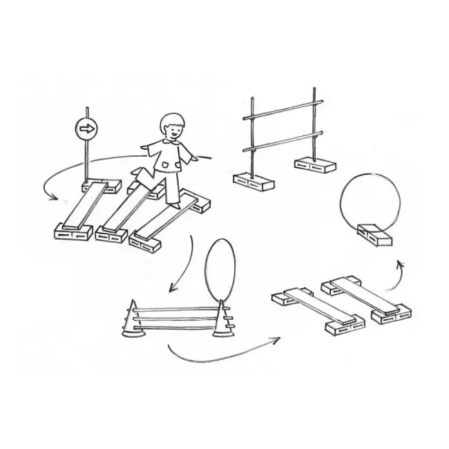 Set de motricitate e - active play - okeitv106