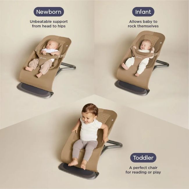 Balansoar pentru copii 3 in 1 Evolve, Soft Camel TNAEVLBNCCAM