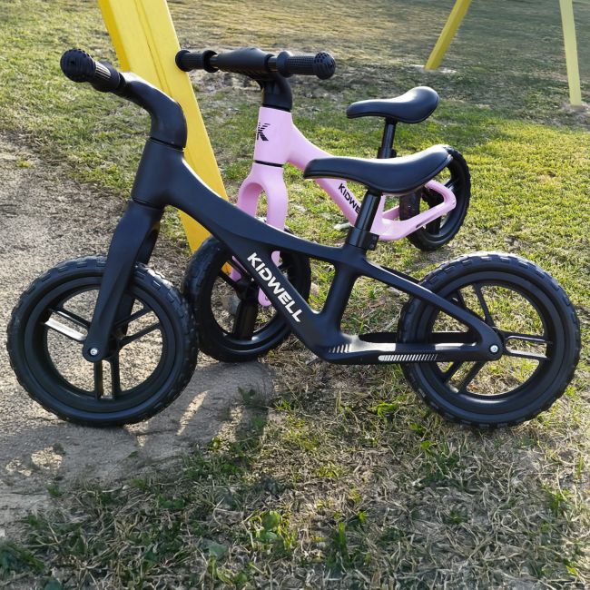 Bicicleta De Echilibru Fara Pedale Pentru Copii, Reglabila Si Roti Eva, Ultra-usoara, Jogo Black Pjbrobijog01a0